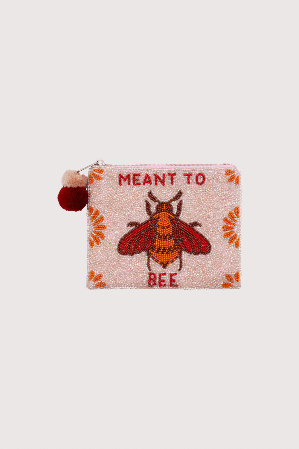Meant To Bee Artist Series Beaded Coin Pouch