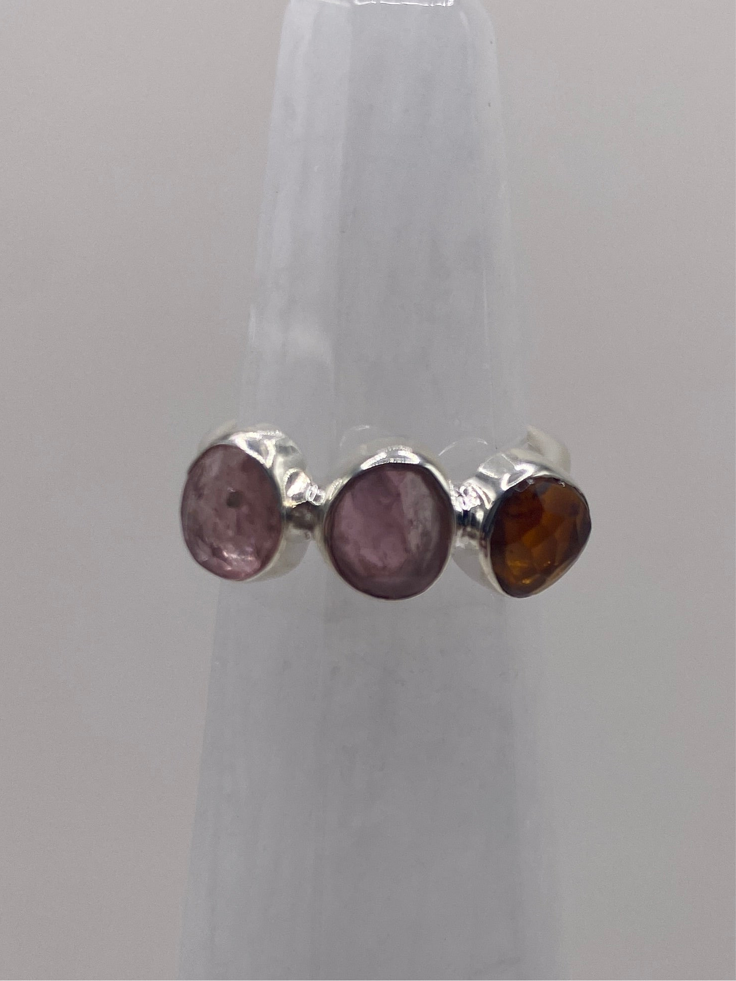 Size 6.25 tourmaline sterling silver