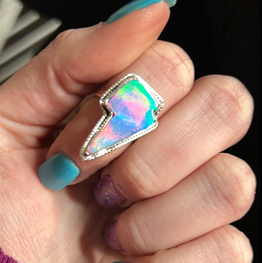 Reserved fluorite queen