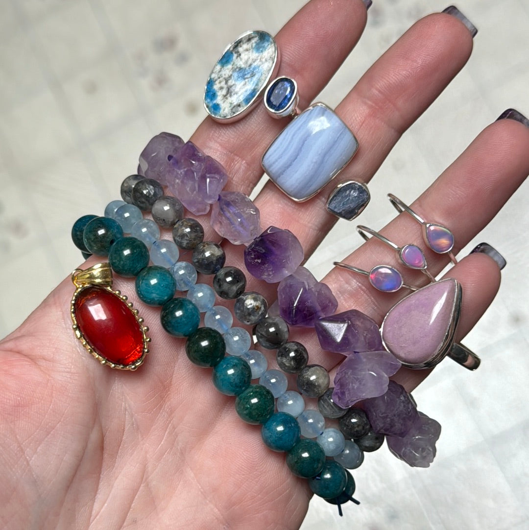 Reserved moonglow and stardust