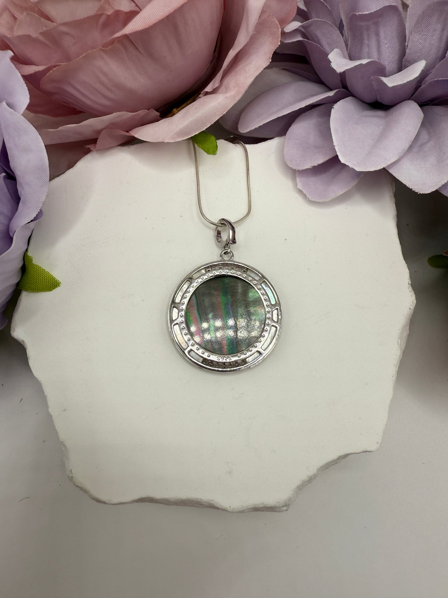 Mother of pearl Sterling silver