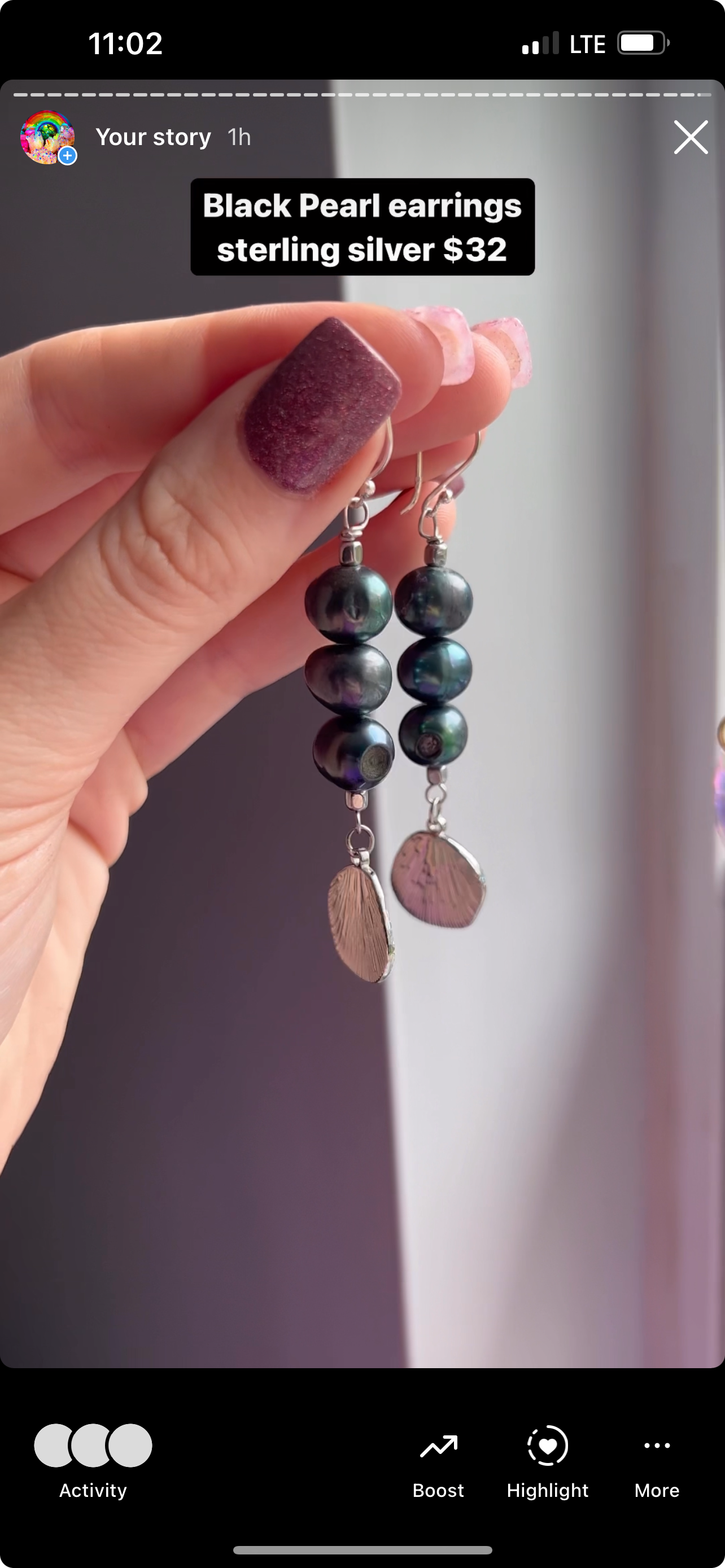 Reserved Danielle Nicole crystals