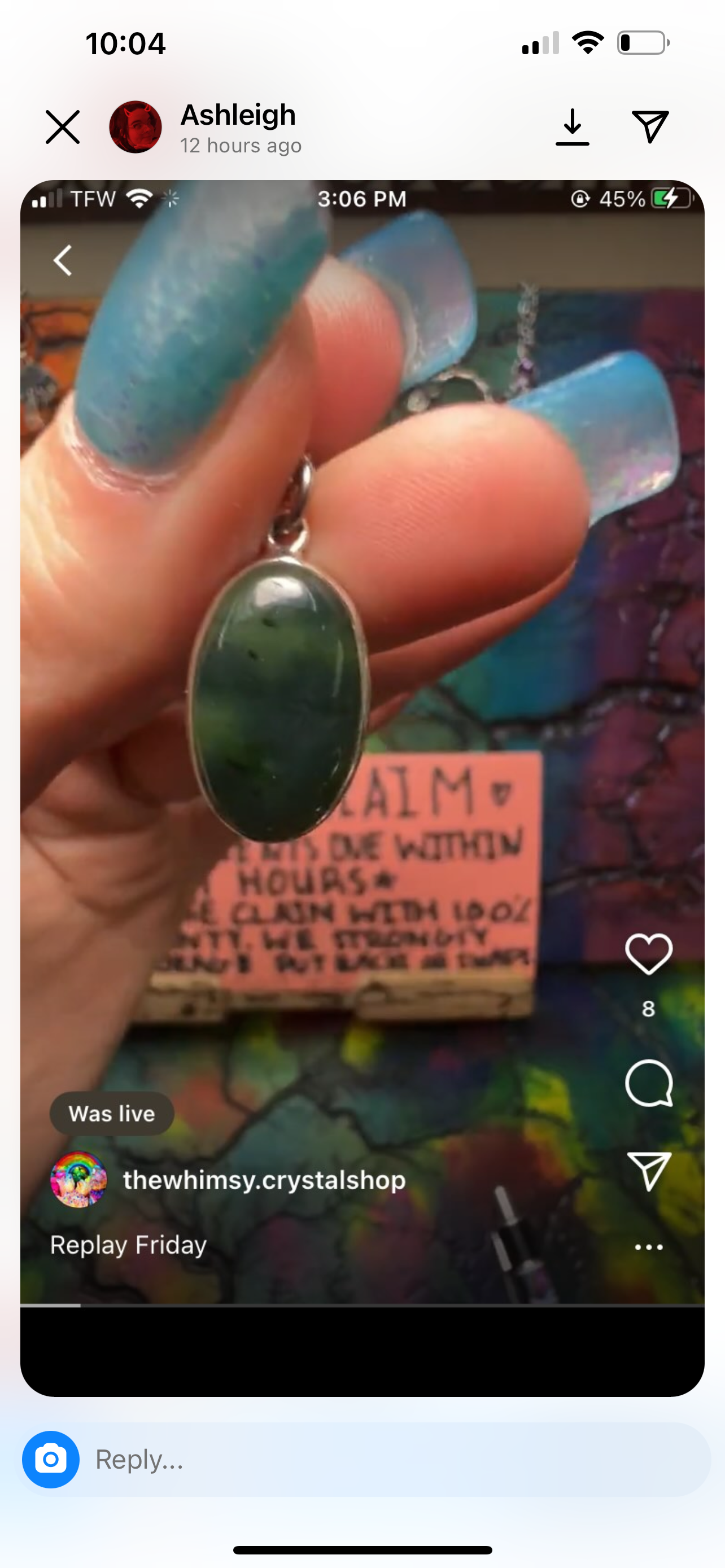 Reserved ash Dawn