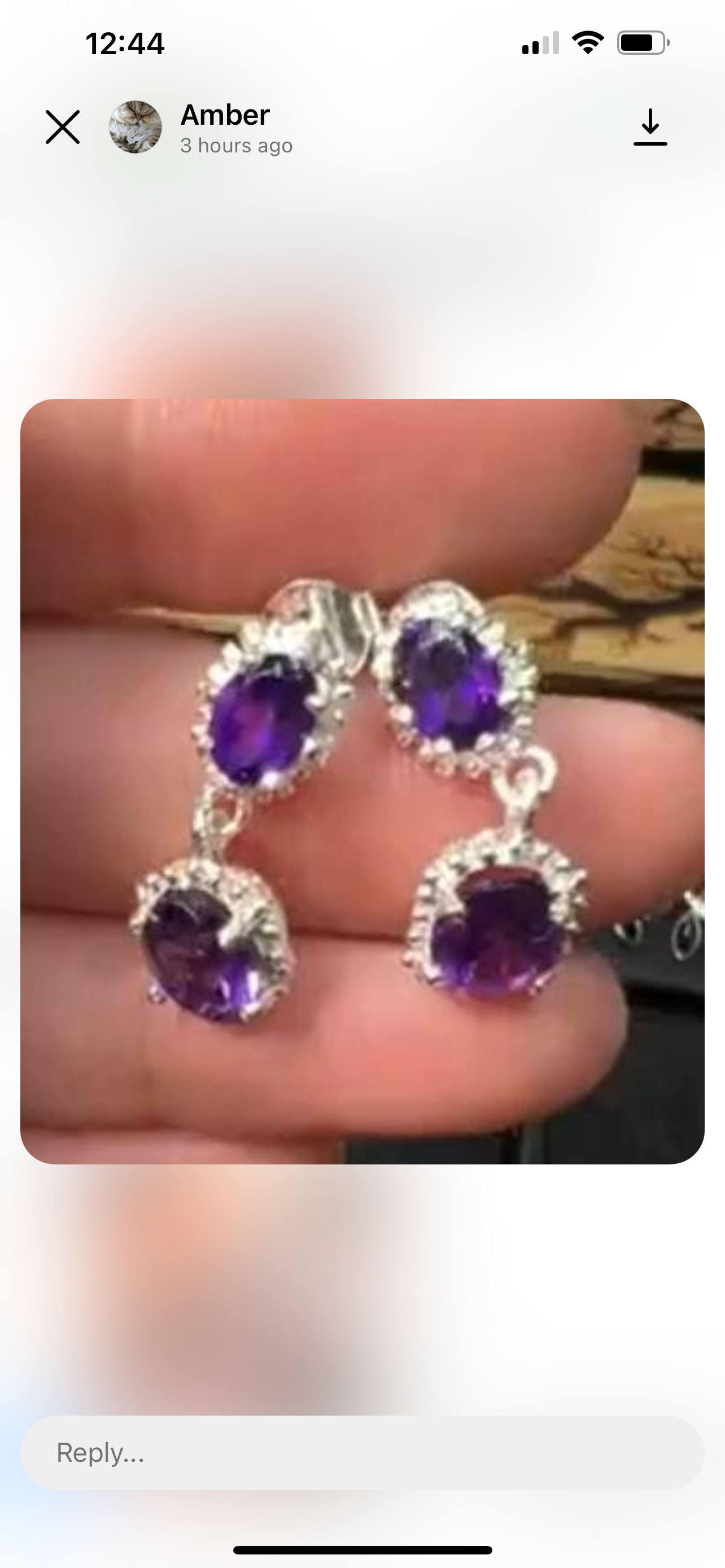 Reserved amber unicorns