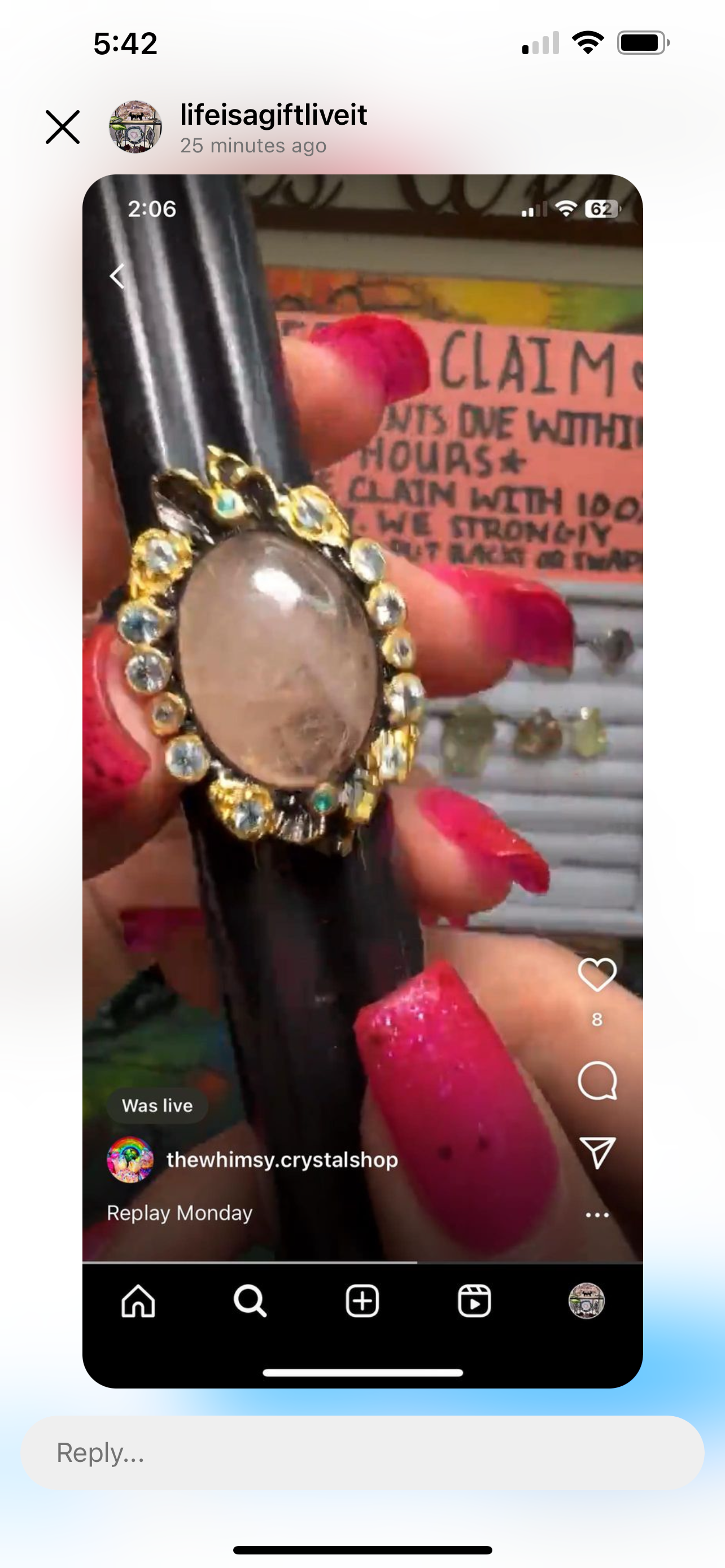 Reserved lifeisagift