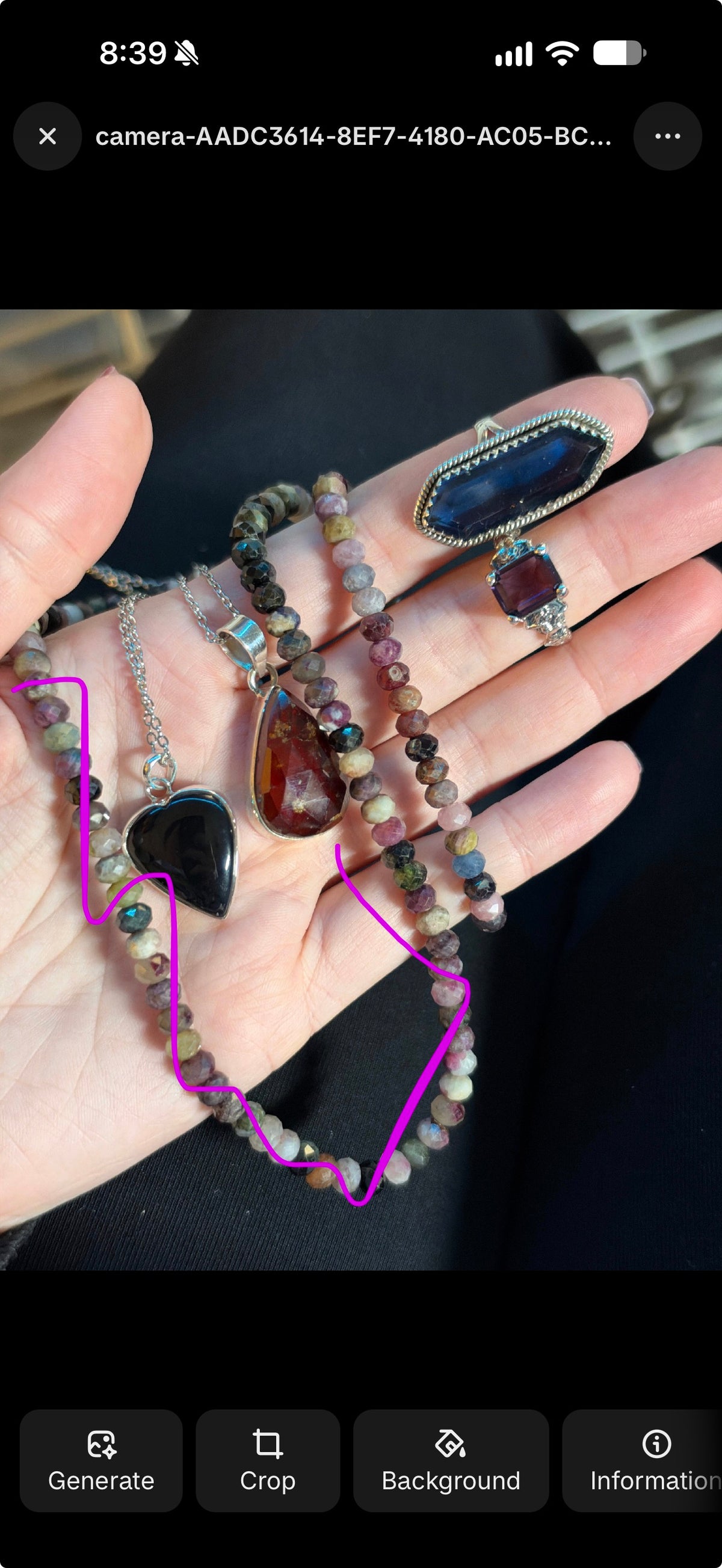 Reserved Michka Anders no necklace