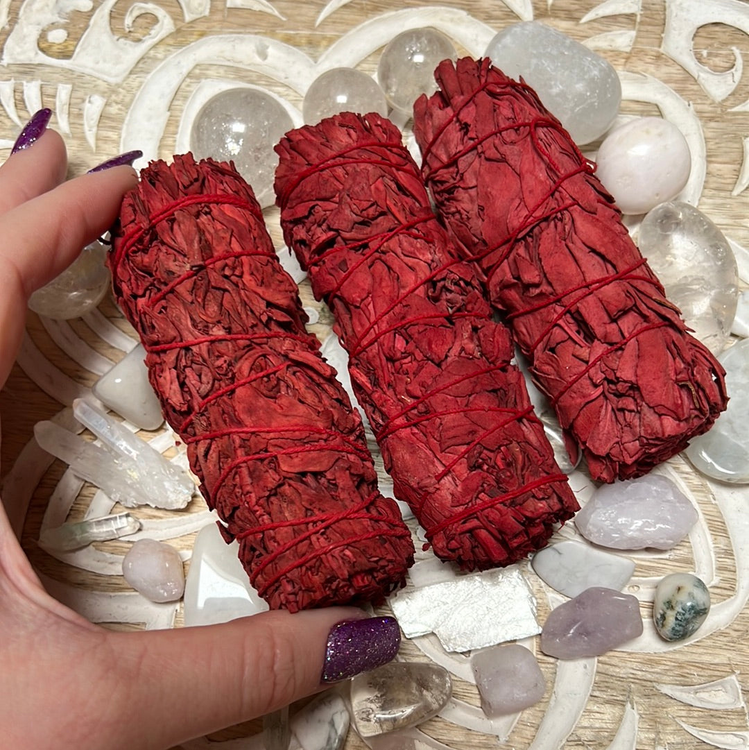 Dragons blood white sage bundle