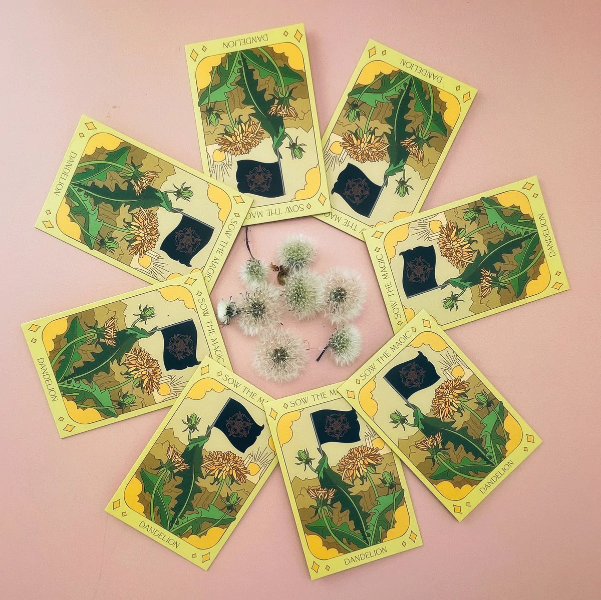 Dandelion Tarot Seed Packet