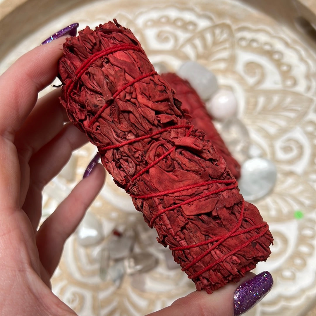 Dragons blood white sage bundle