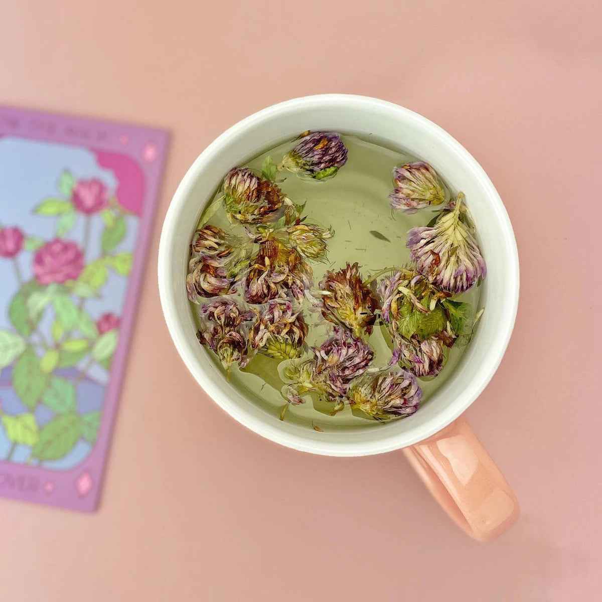 Purple Clover Tarot Seed Packet