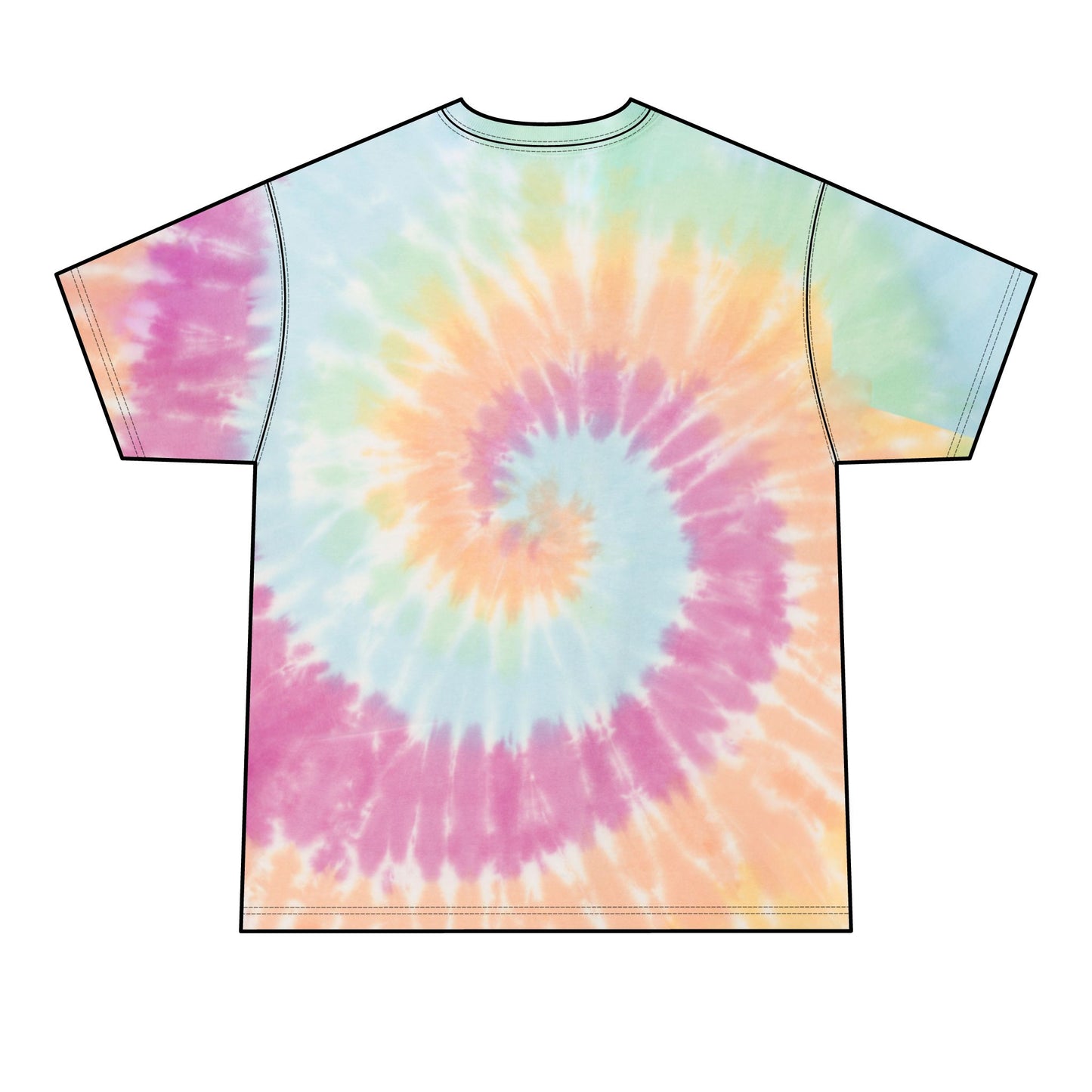 Tie-Dye T shirt  — Whimsy Crystal Shop Moth Graphic Tee