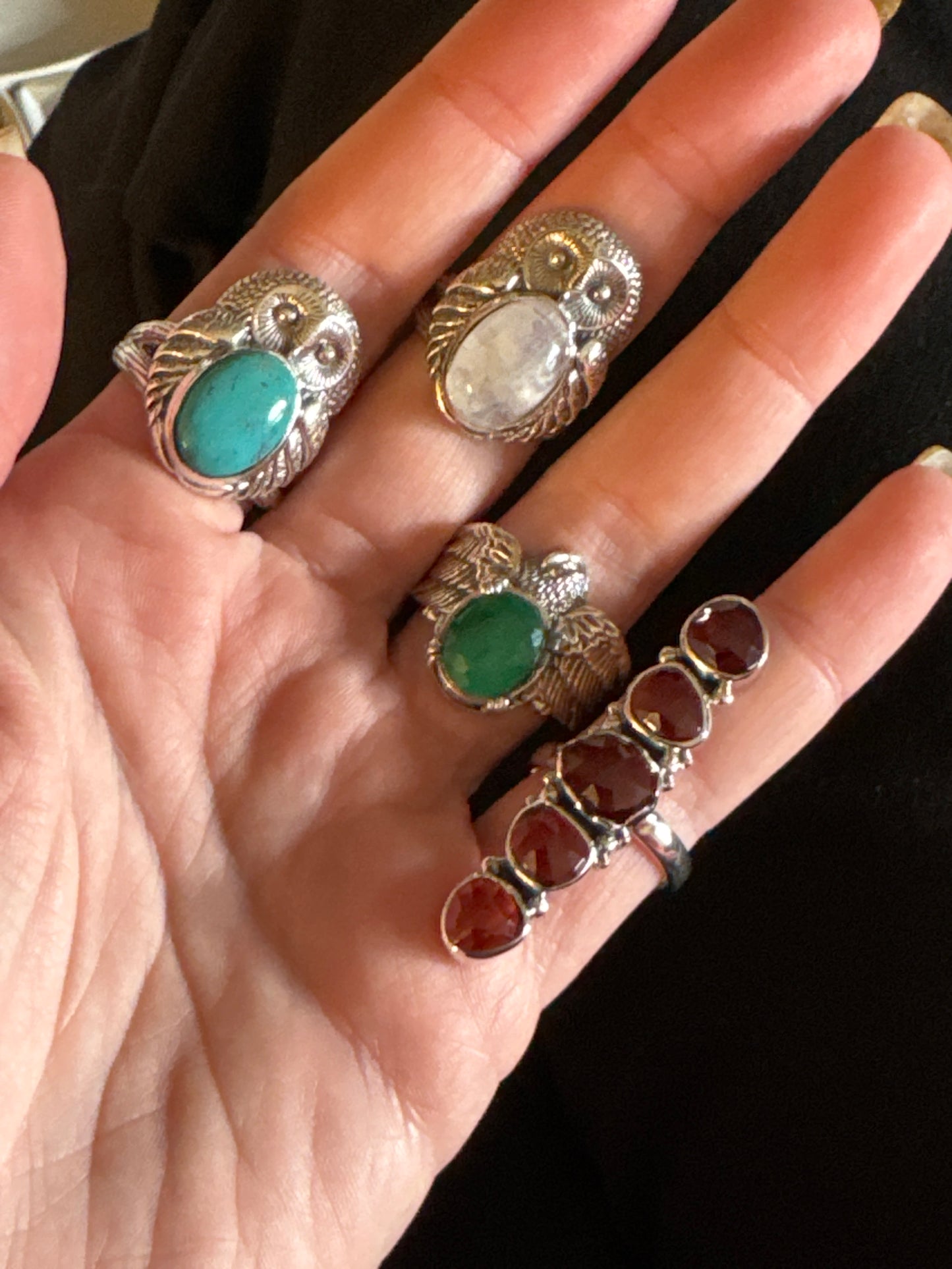Reserved fluorite queen