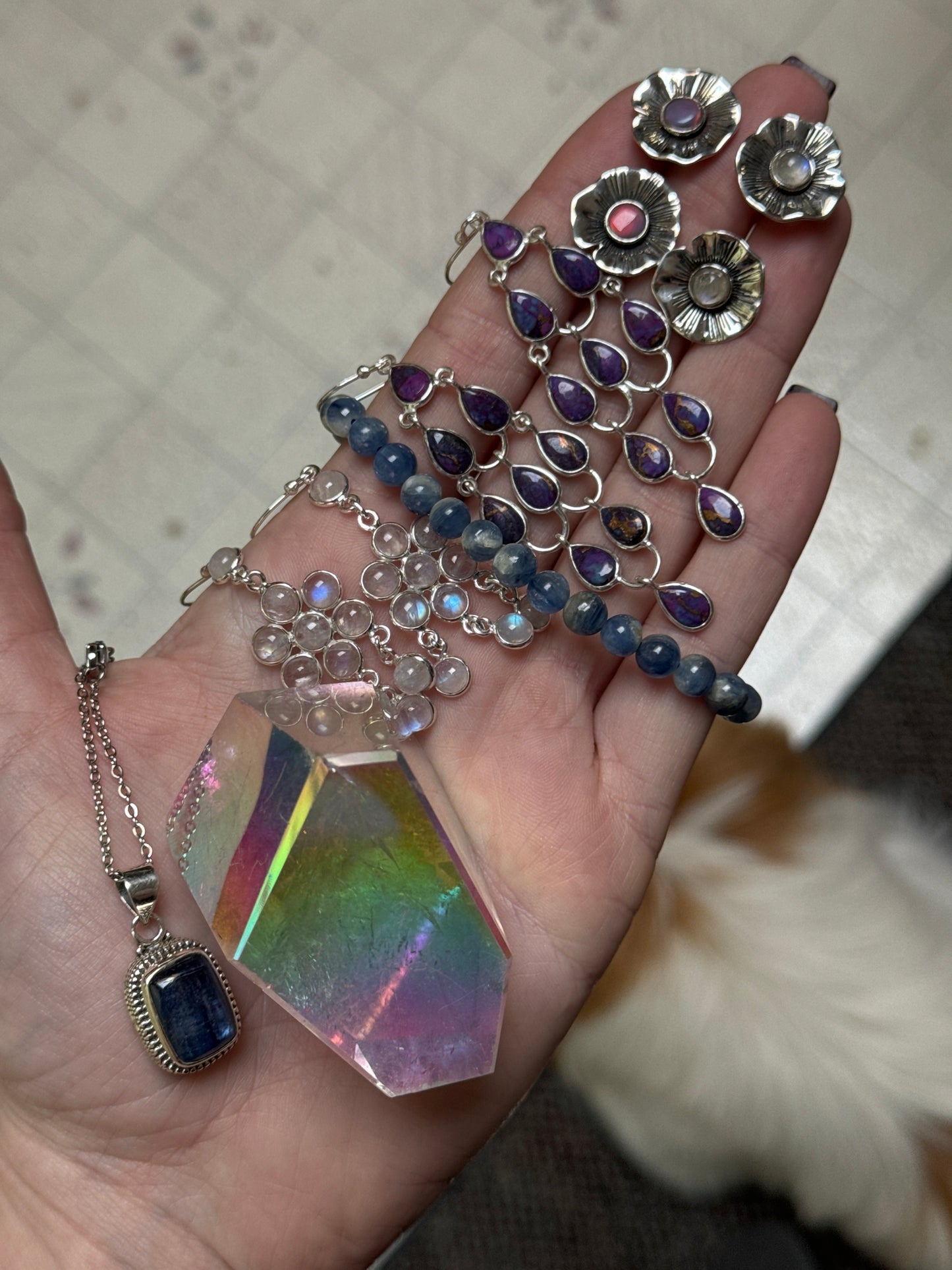 Reserved moonglow and stardust