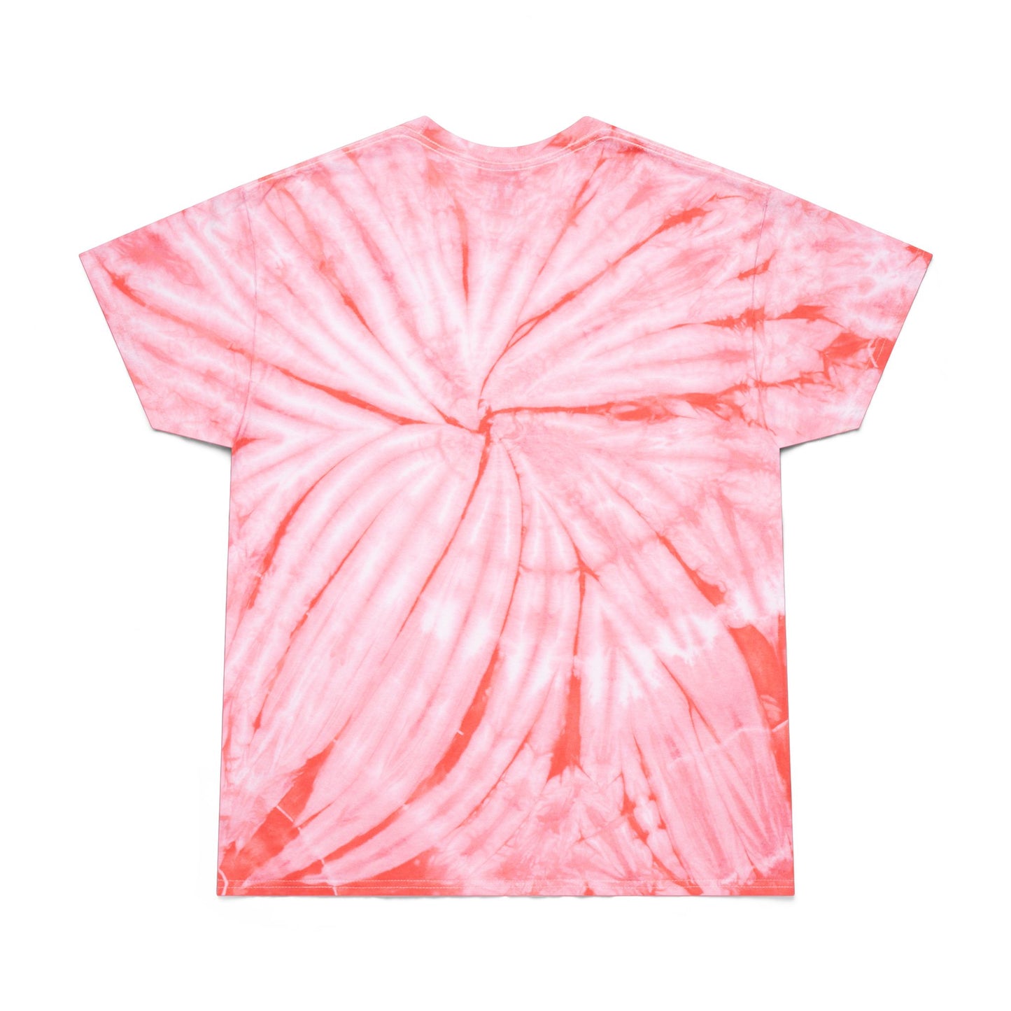 Whimsy Crystal Shop Tie-Dye Tee — Yellow Cyclone Moth Graphic