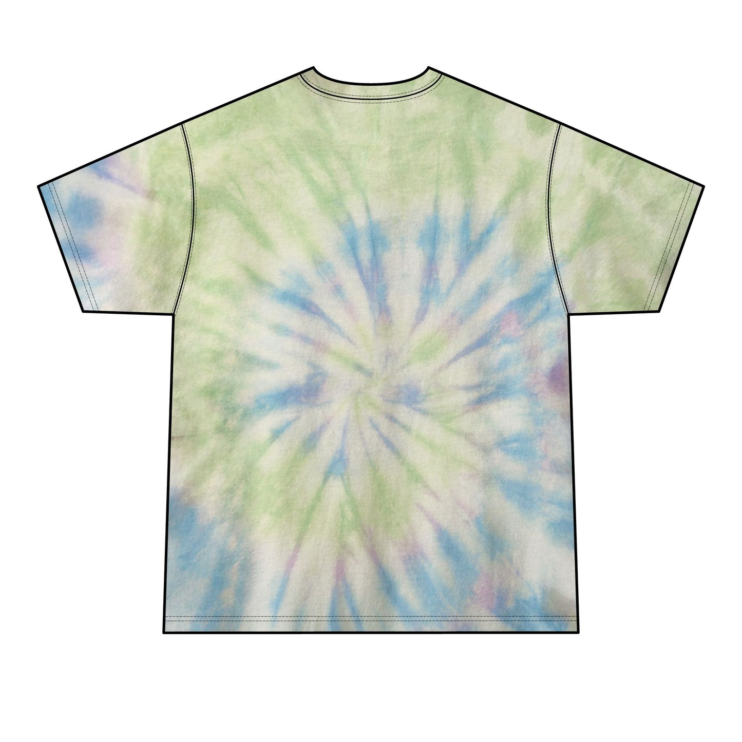 Tie-Dye T shirt  — Whimsy Crystal Shop Moth Graphic Tee