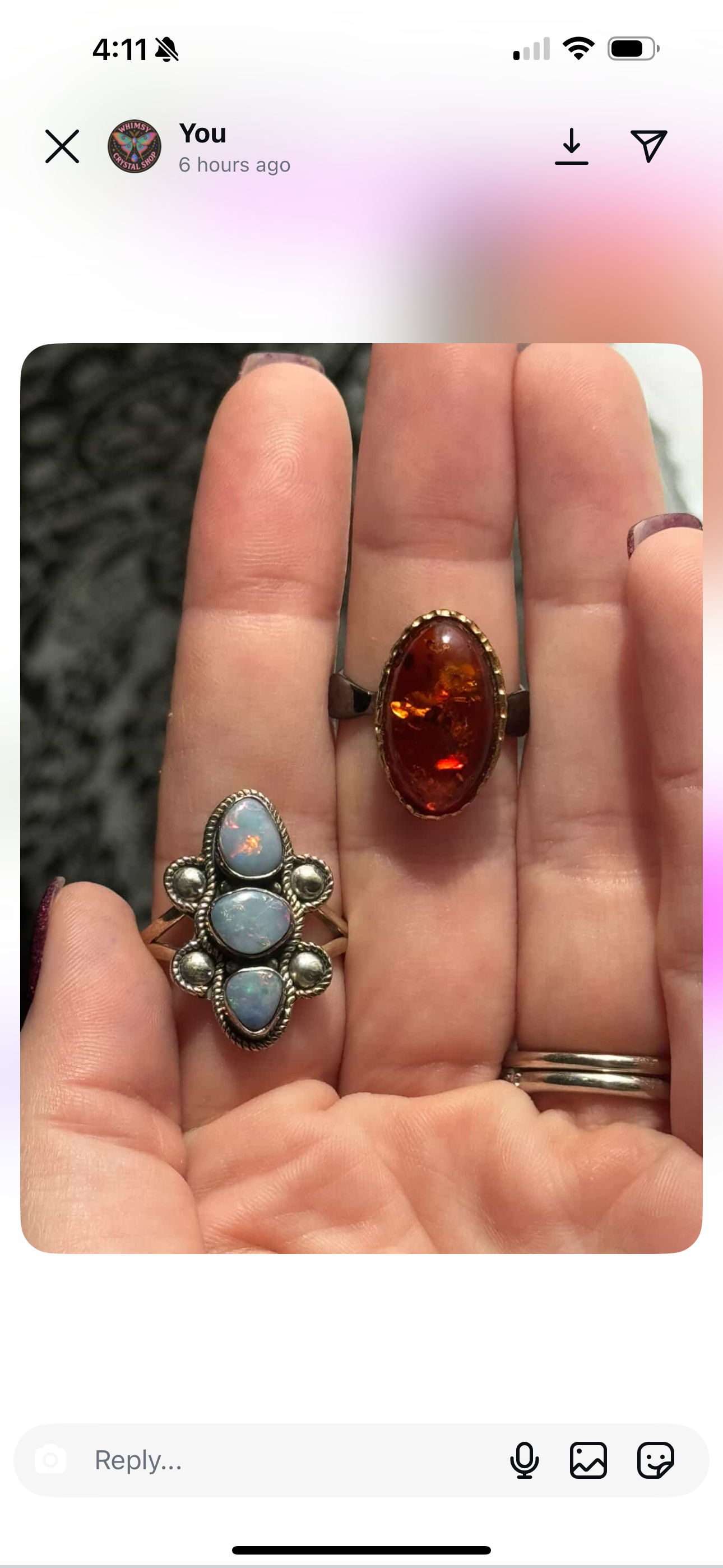 Reserved Amber unicorns