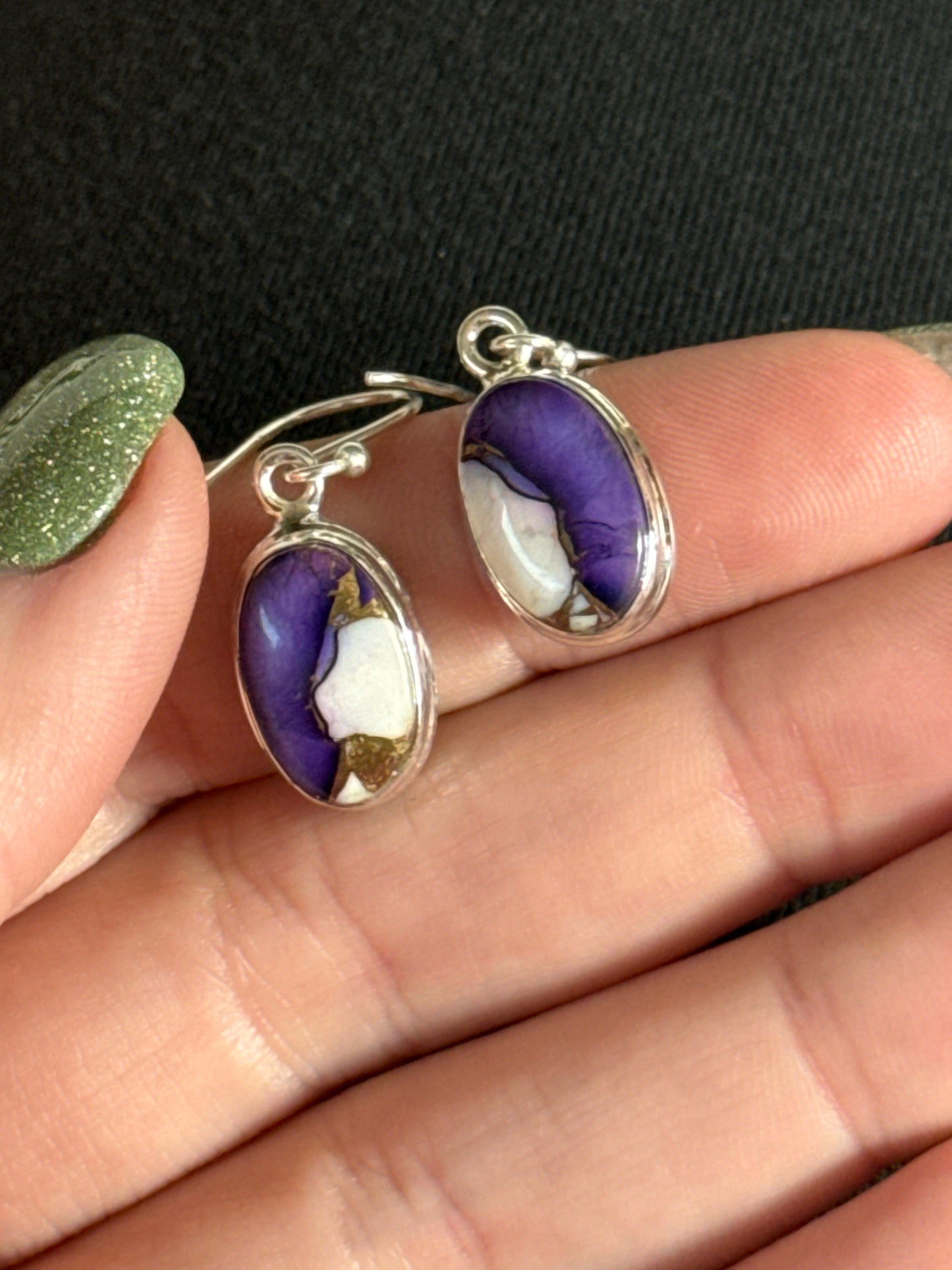 Reserved pugsleys tale add moonstone wolf earrings