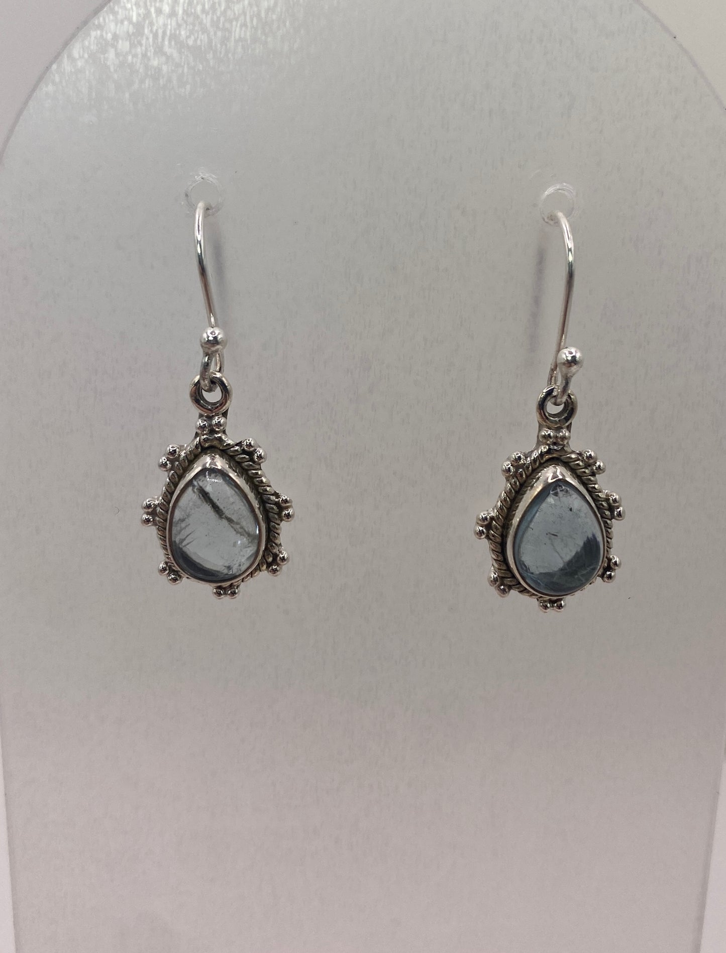 Aquamarine sterling silver