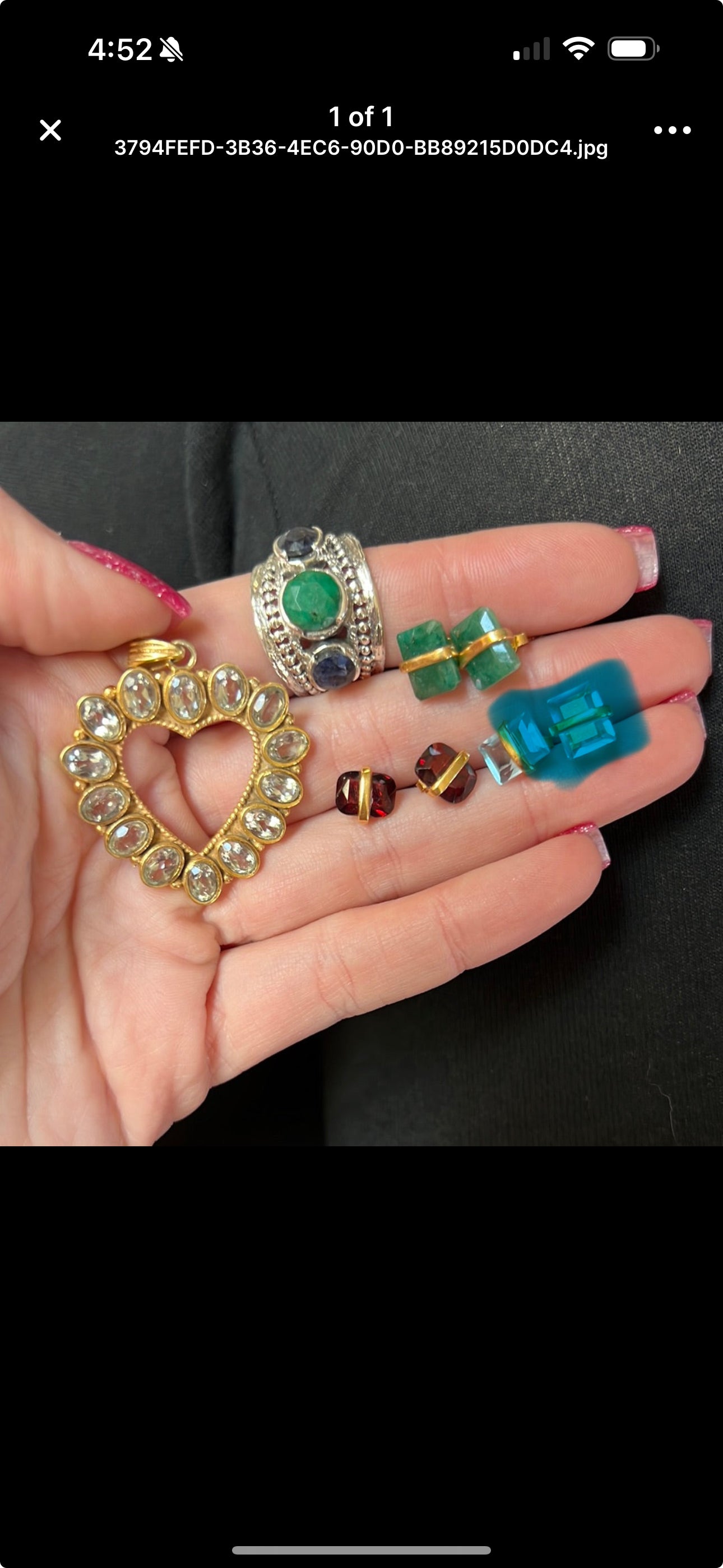 Reserved hearts81 remove aqua earrings