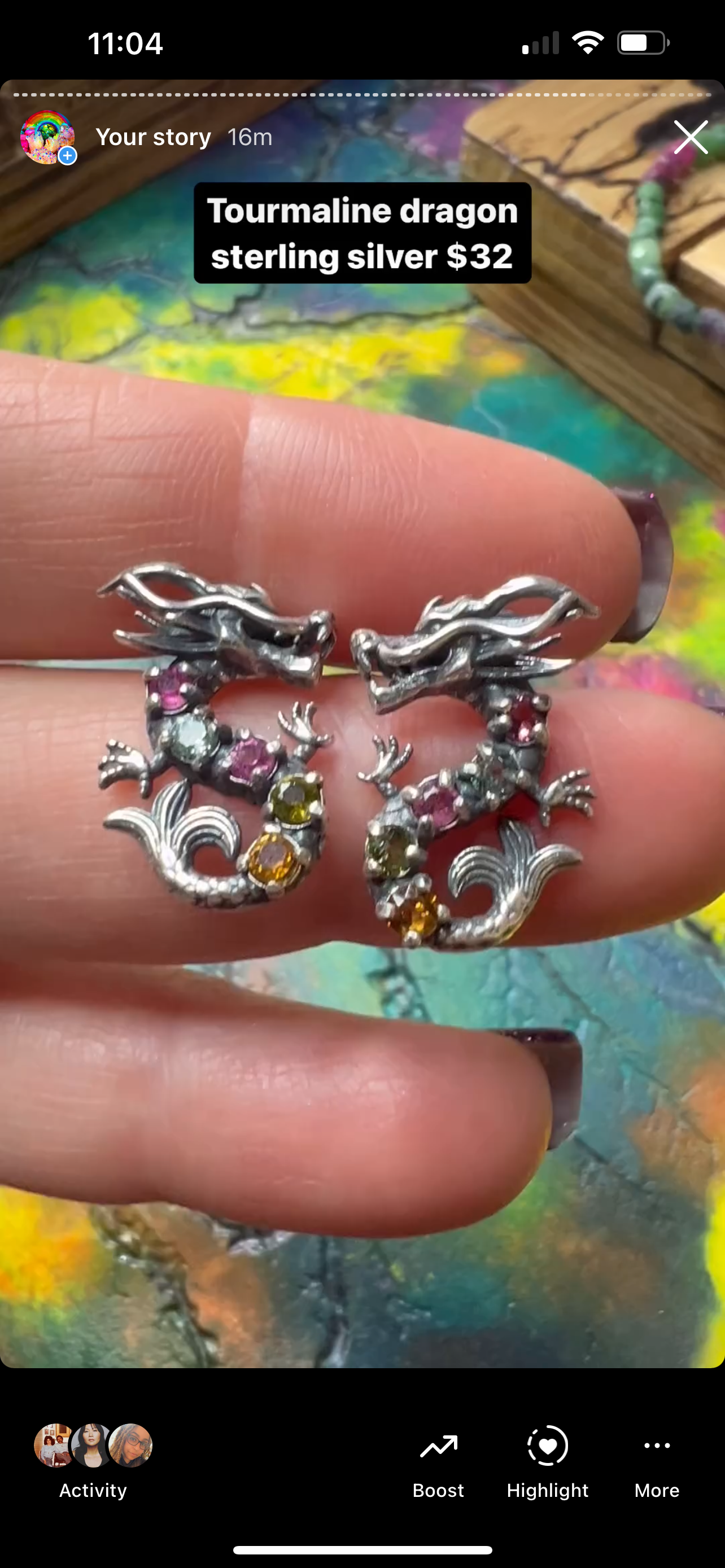 Reserved amber unicorns