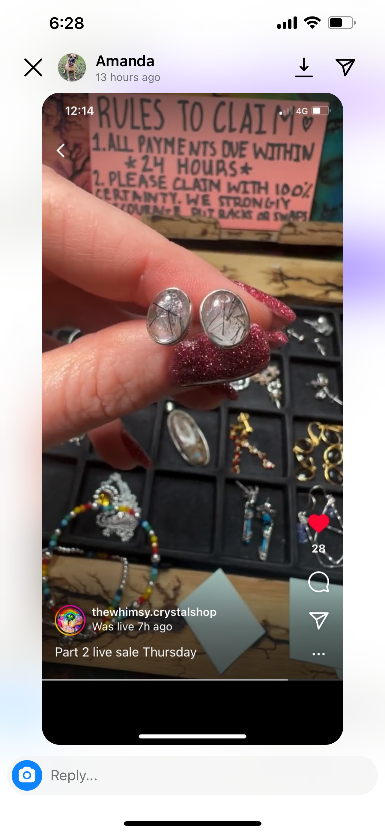 Reserved Amanda pugsleys tale