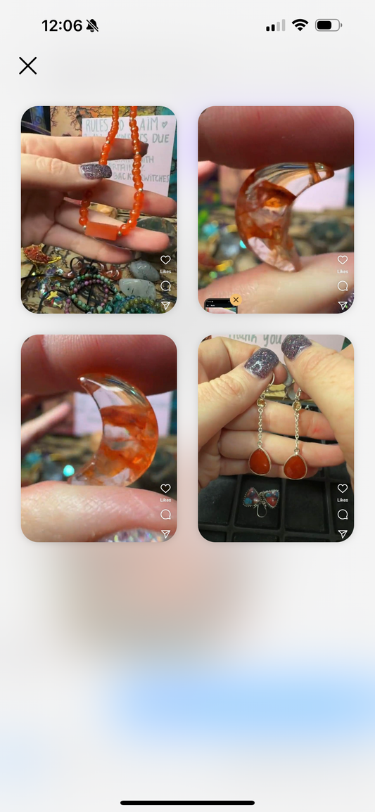 Reserved amber unicorns