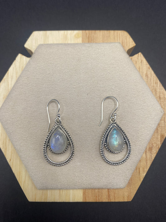 Moonstone sterling silver