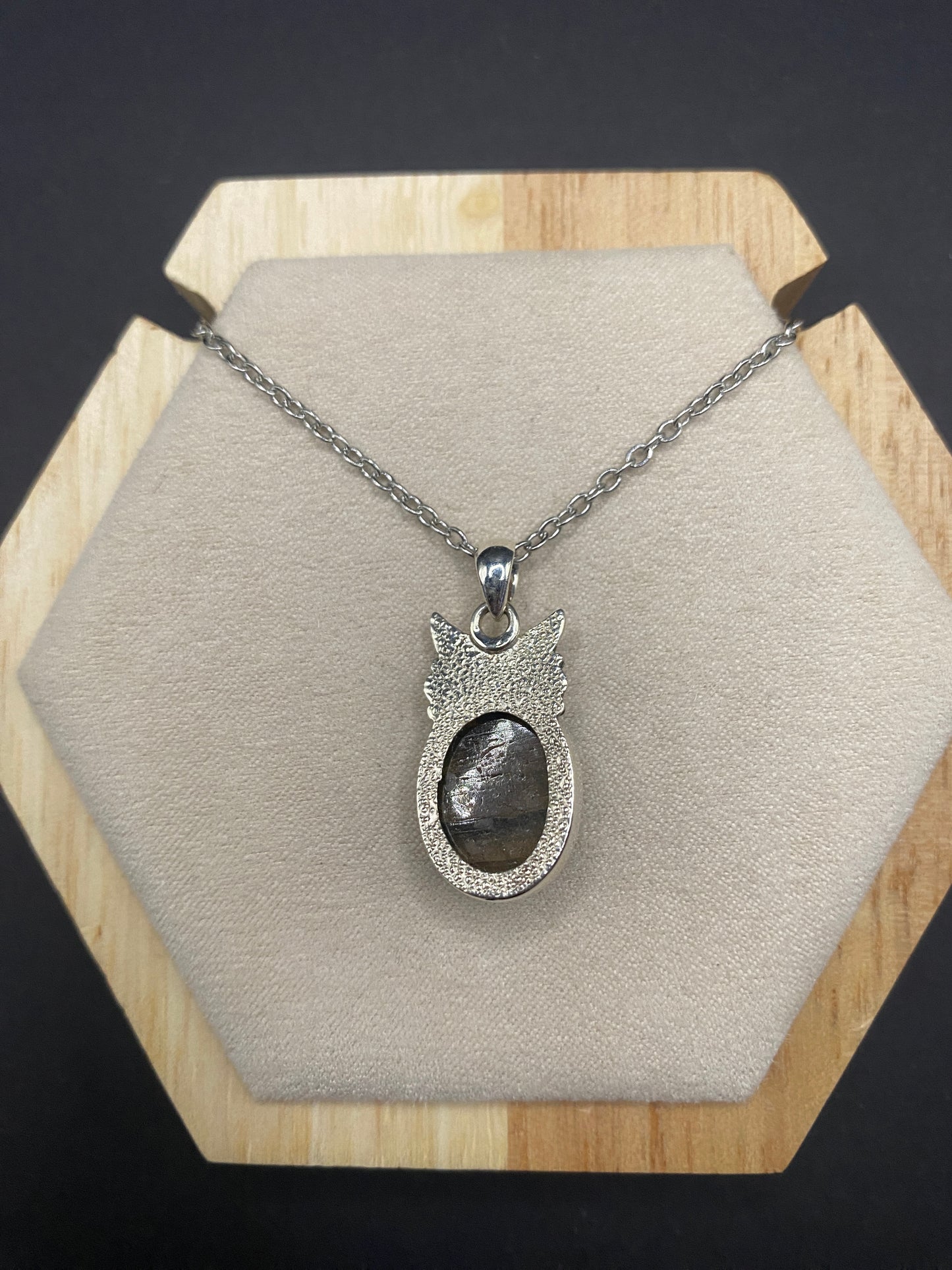 purple labradorite Sterling Silver