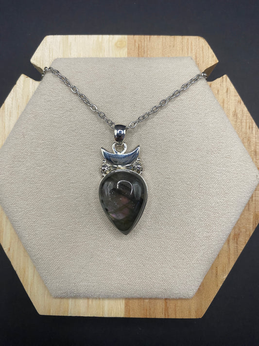 Purple labradorite Sterling Silver