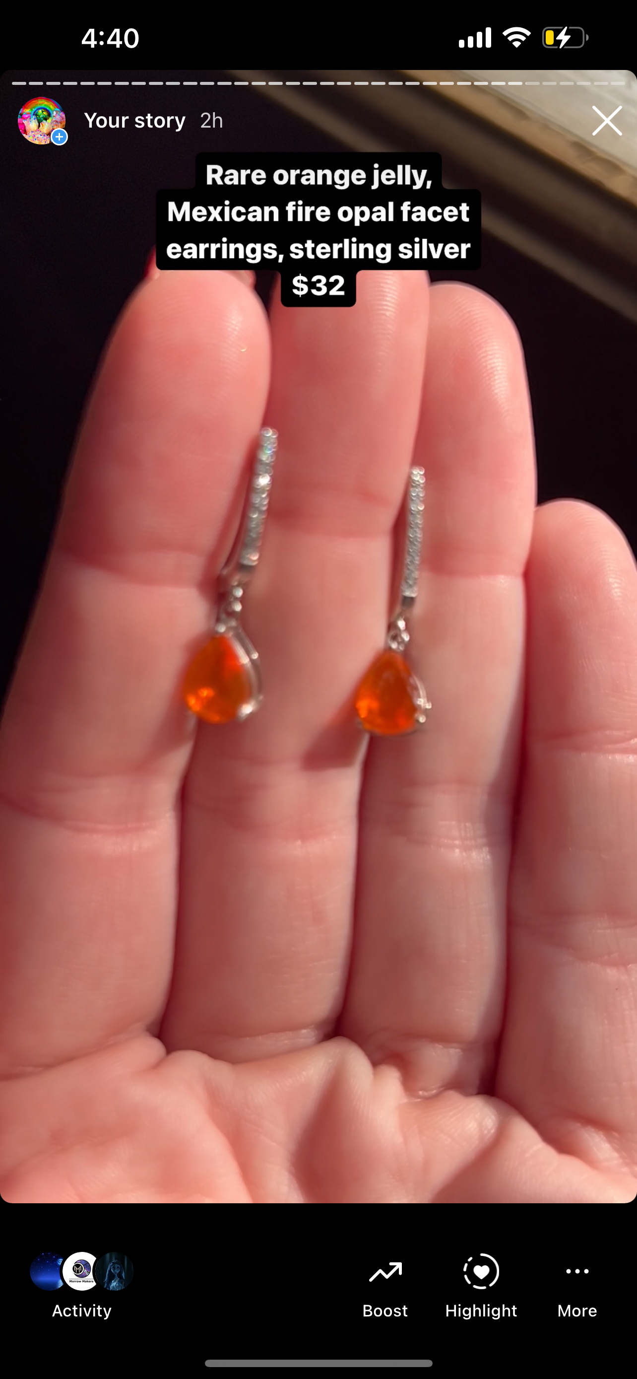 Reserved amber unicorns