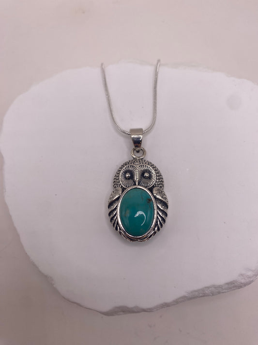 Kingman turquoise Sterling Silver