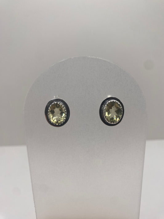 Lemon topaz sterling silver
