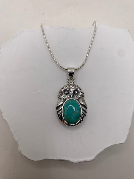 Kngman turquoise Sterling Silver