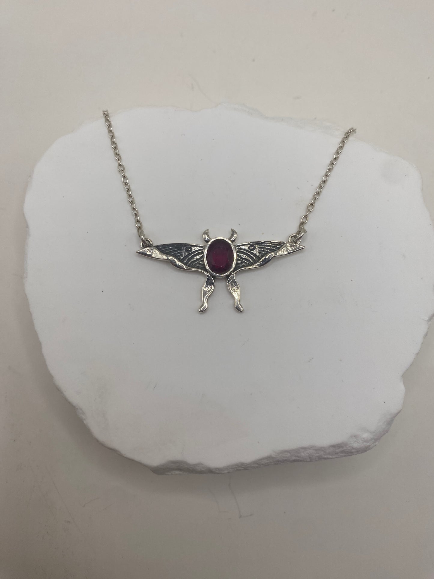 Ruby Sterling Silver