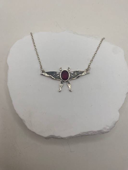 Ruby Sterling Silver
