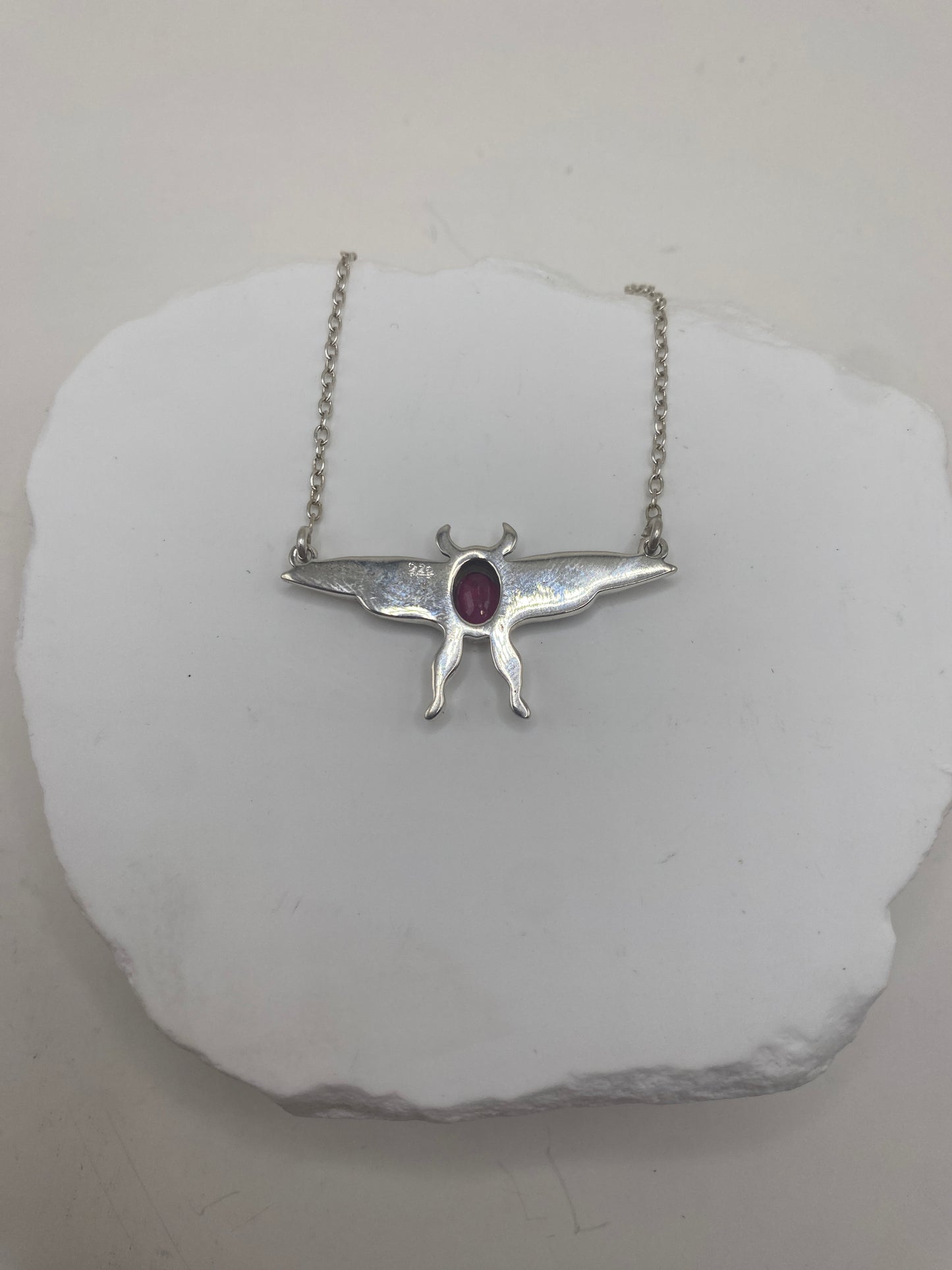 Ruby Sterling Silver