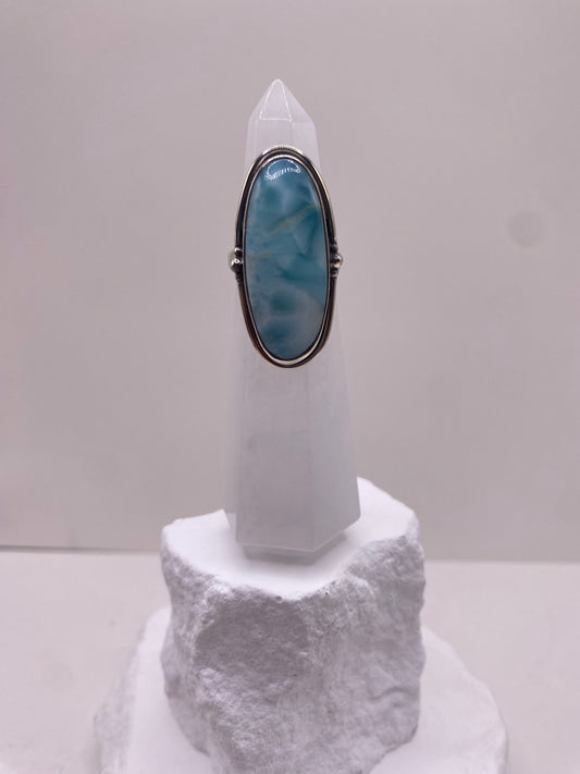 Size 6.25 larimar sterling silver