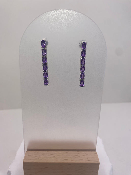 Amethyst sterling silver
