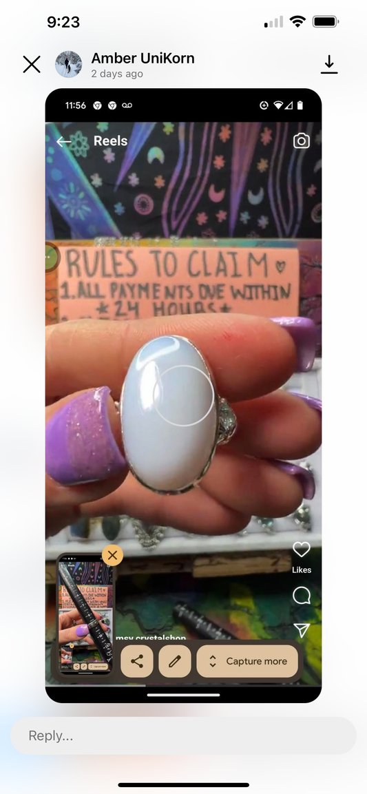 Reserved amber unicorns