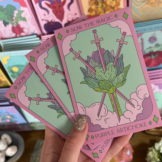 Purple Artichoke Seed Pack