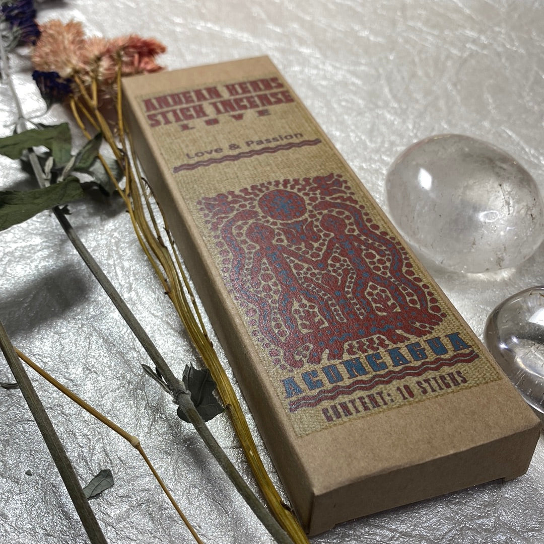 Love & Passion - All natural resin incense sticks
