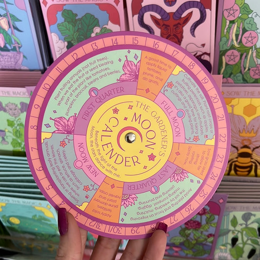 Moon Calendar Spinner Planting Guide